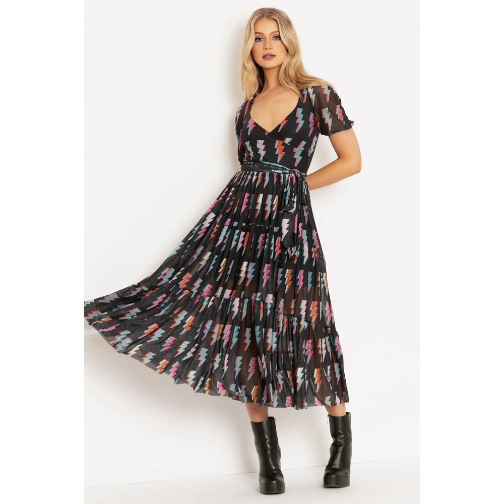Blackmilk Ziggy Wrap Midaxi Dress - Large - NWT